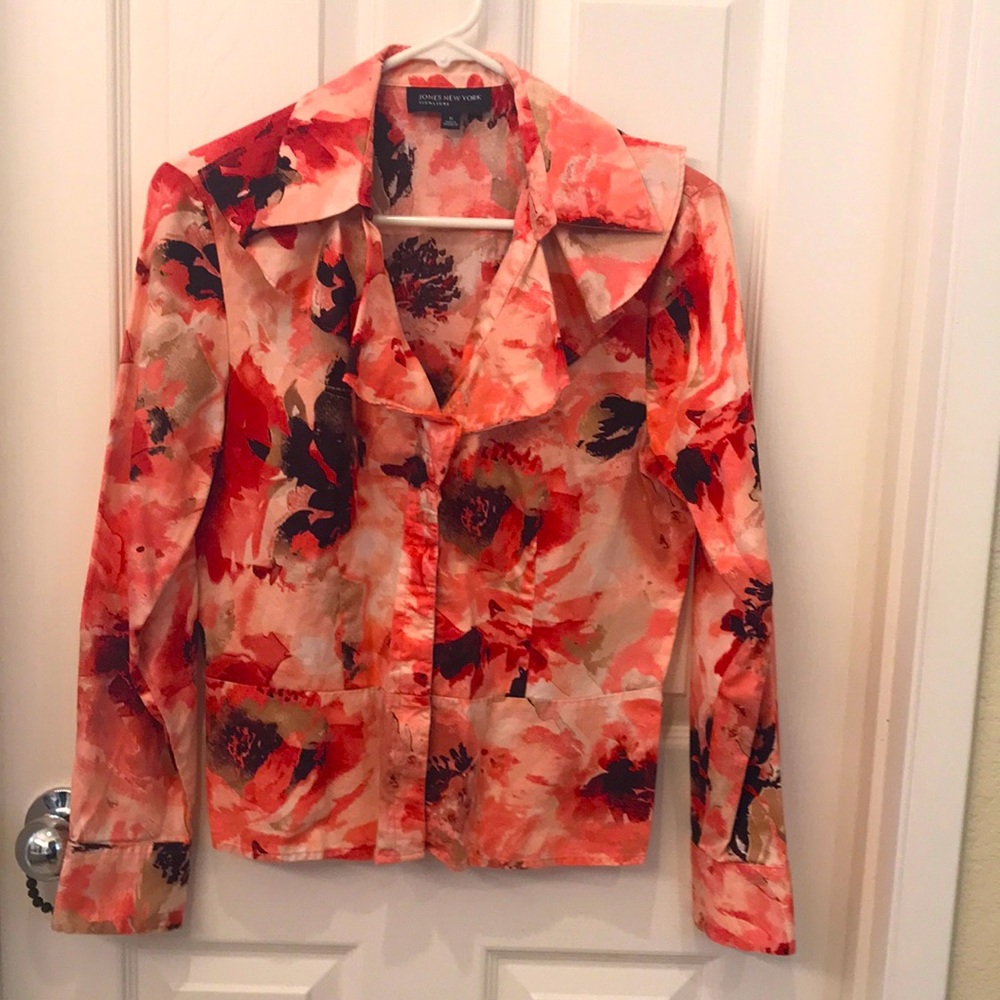 Jones New York Spring/Summer Jacket Size Medium.